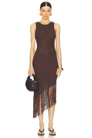 Rails Rylee Midi Dress in Umber from Revolve.com | Revolve Clothing (Global)