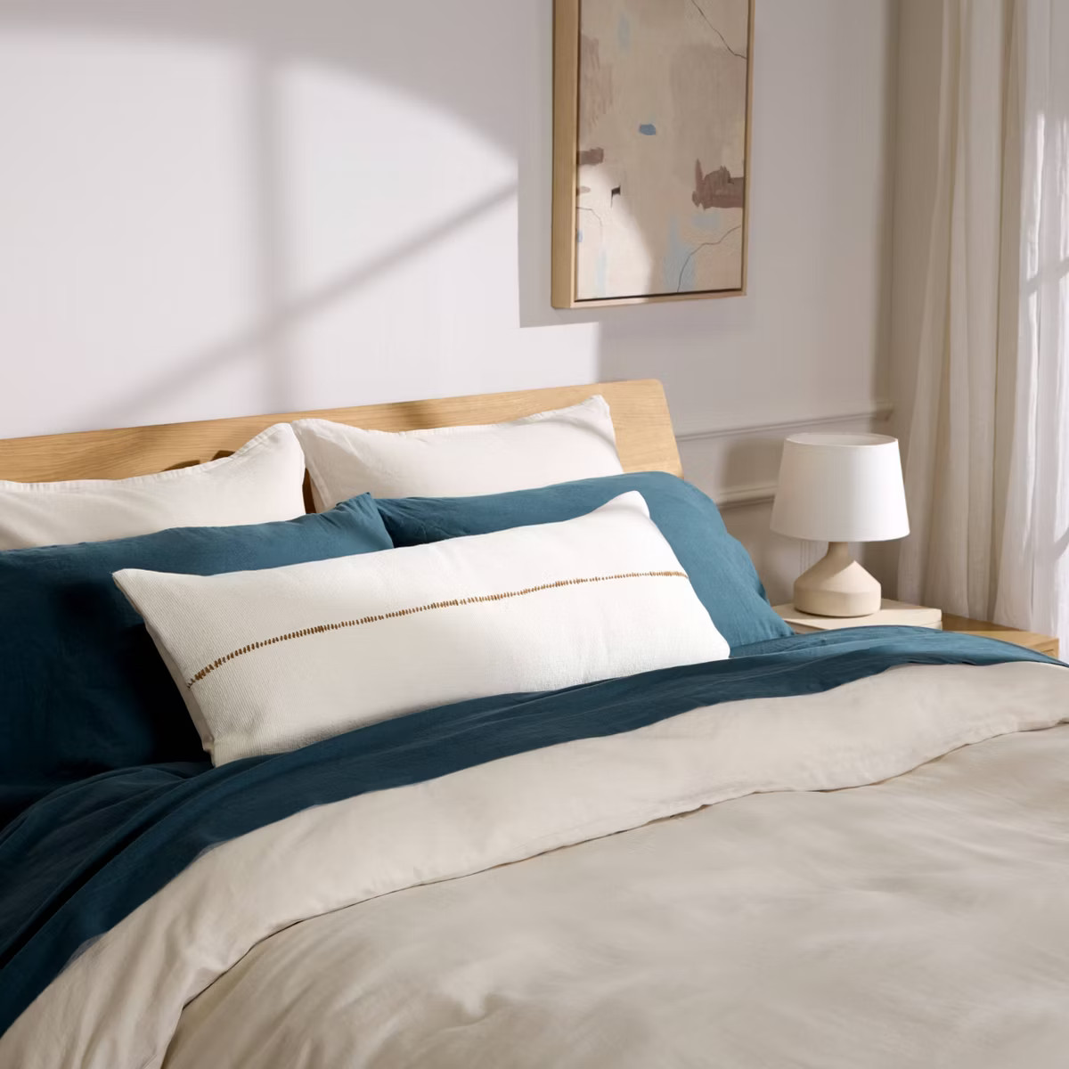 Horizon Lumbar Pillow Parchment & Pecan - Parachute for Target | Target