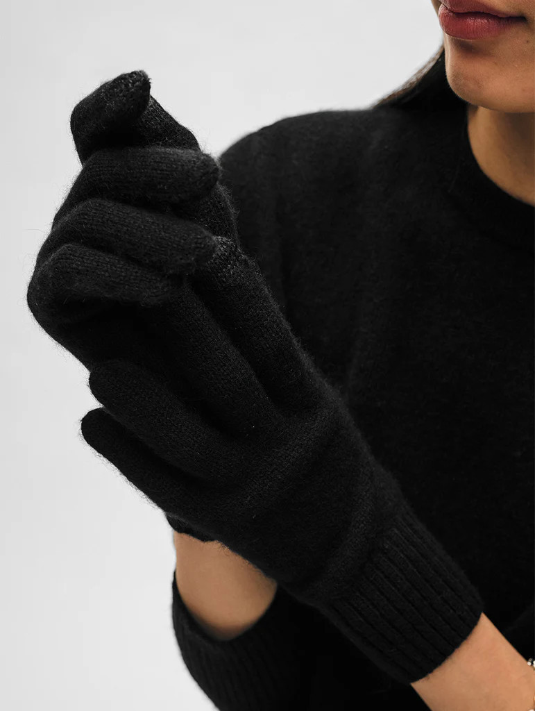 Cashmere Texting Gloves | White and Warren