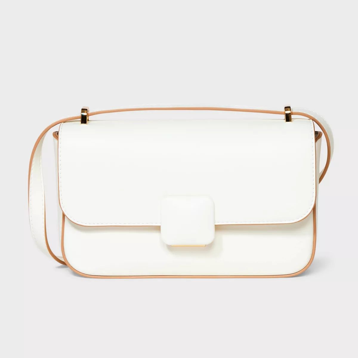 Elongated Refined Crossbody Bag - A New Day™ Off-White | Target