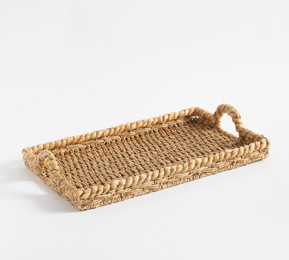 Braided Seagrass Tray | Pottery Barn (US)
