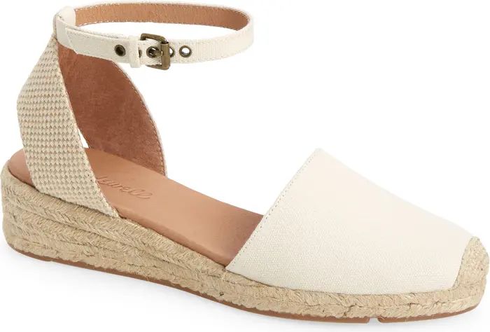 Madewell The Evelina Resourced Canvas Espadrille | Nordstrom | Nordstrom