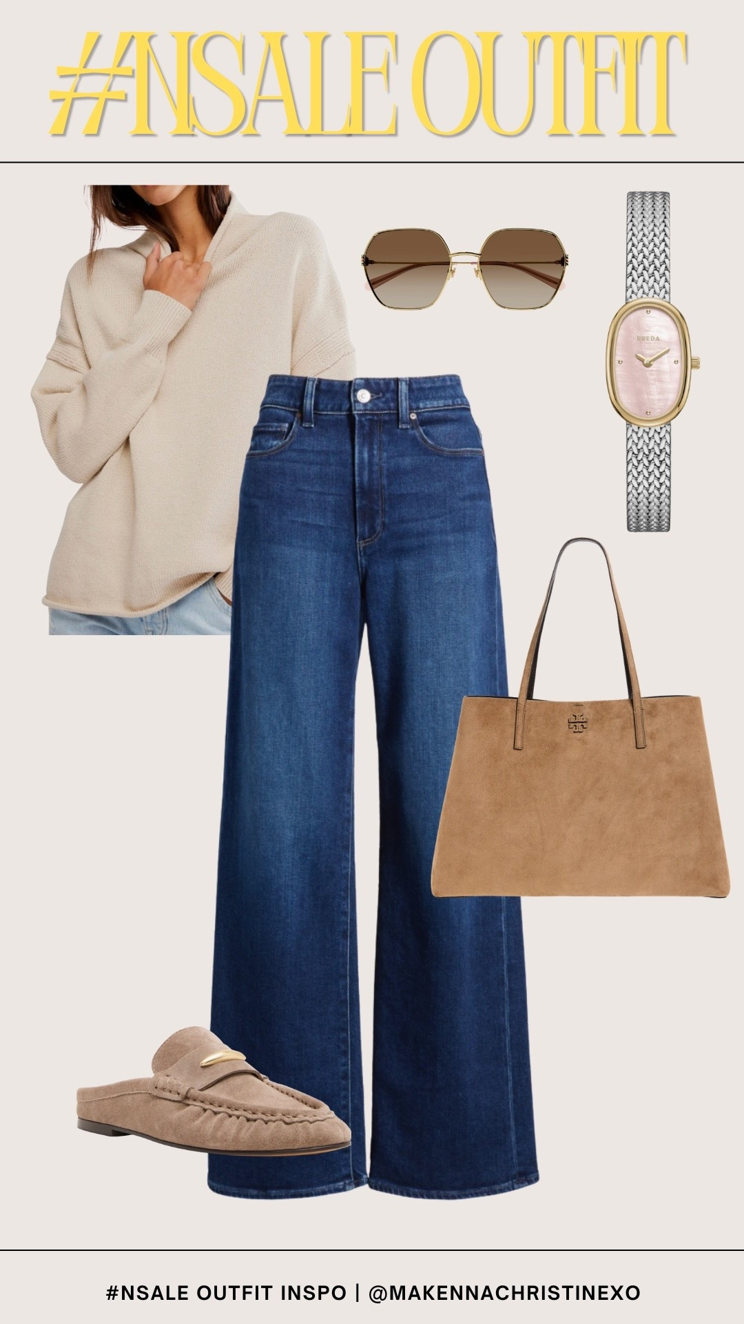 Casual jeans outfit from Nordstrom Anniversary Sale