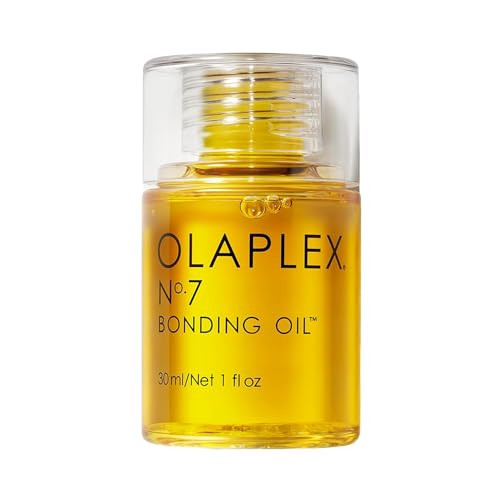 Olaplex No. 7 Bonding Oil, Concentrated High Shine Oil, Heat Protectant, Visibly Smooths & Softens Hair, Added Color Vibrancy, Up to 72 Hour Frizz Control, For All Hair Types, 1 fl oz | Amazon (US)