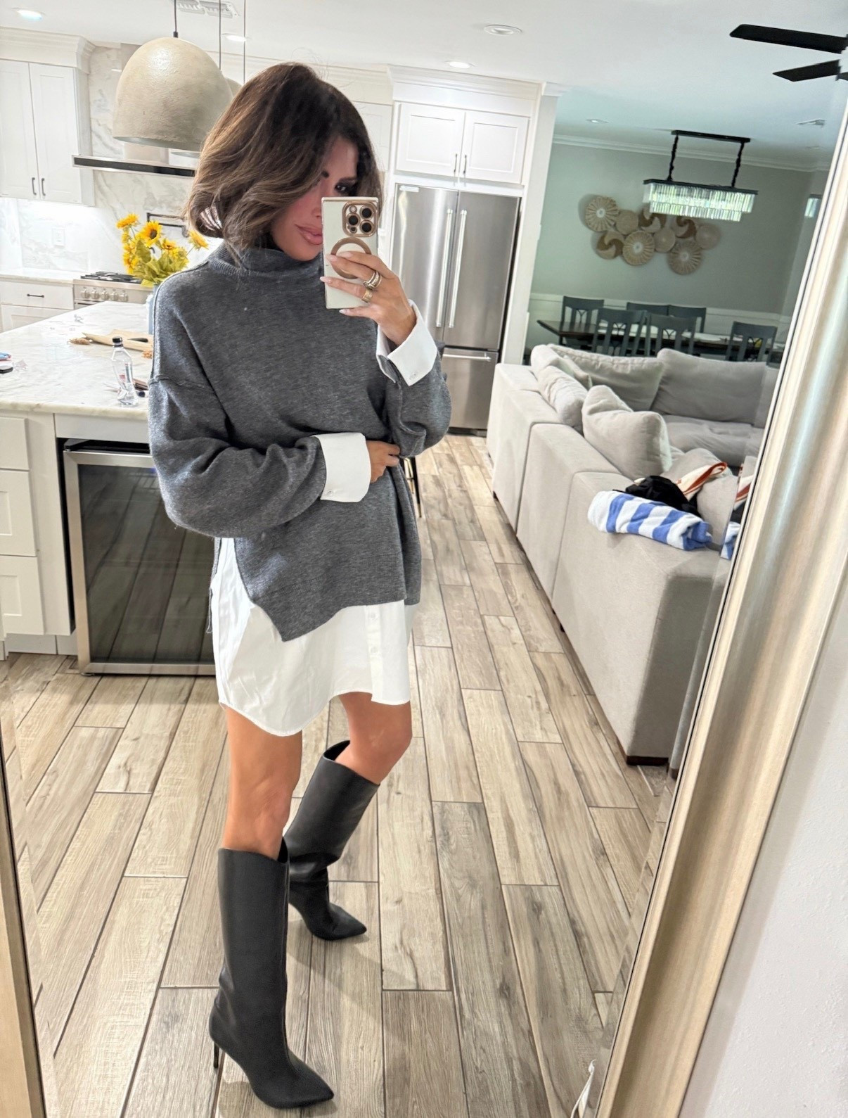 I am wearing a size medium! 

Zara finds, Zara fashion, Winter fashion, Winter finds, Grey sweater, Emily Ann Gemma

#LTKmomlife #LTKBump #LTKootd