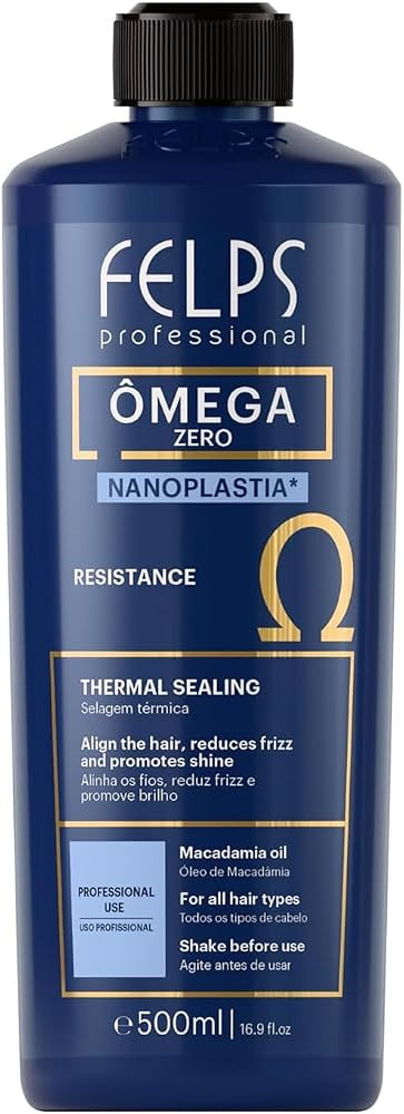 Felps Professional Sellado T\u00e9rmico Omega Zero Nanoplastia \u00danica 500ml/16.9 fl.oz | Amazon (US)