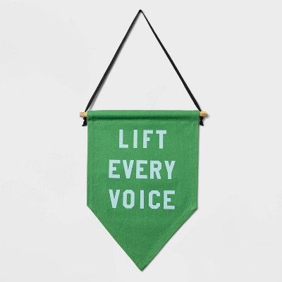 'Lift Every Voice' Printed Pennant - Rayo & Honey | Target