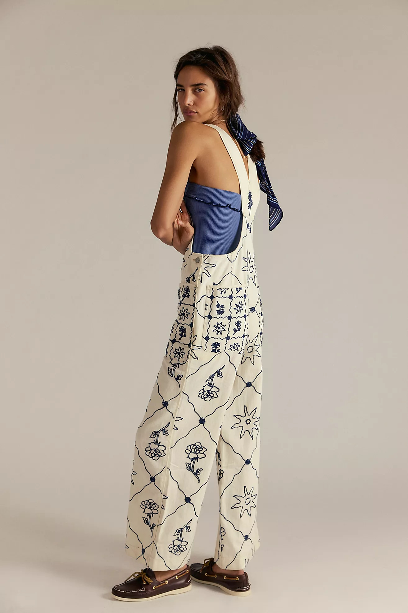 We The Free Rising Sun Overalls | Free People (Global - UK&FR Excluded)