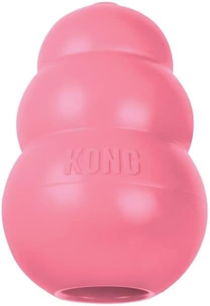 KONG - Puppy Toy Natural Teething Rubber - Fun to Chew, Chase and Fetch - for Small Puppies - Pin... | Amazon (US)