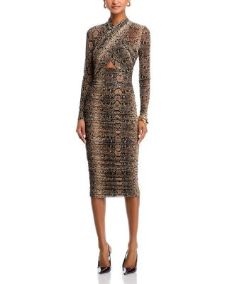 Bardot Aliyah Printed Midi Dress | Bloomingdale's (US)