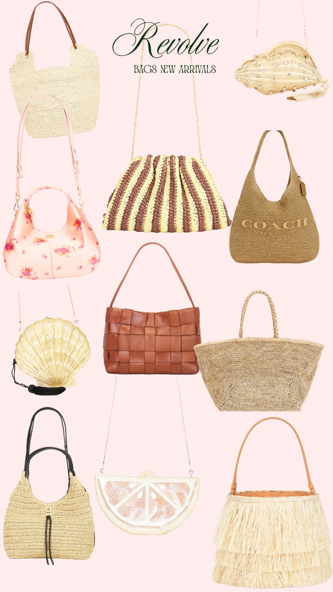 Revolve summer/resort bags that I’m obsessed with!! 

#LTKSeasonal #LTKootd #LTKTravel