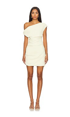 Paris Georgia Remmy Mini Dress in Butter from Revolve.com | Revolve Clothing (Global)