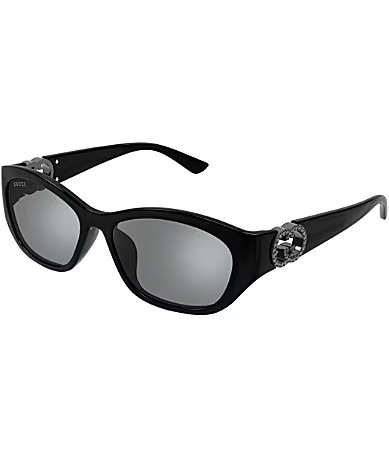 Gucci Women's GG1826SK 57mm Round Sunglasses - Black | Dillard's