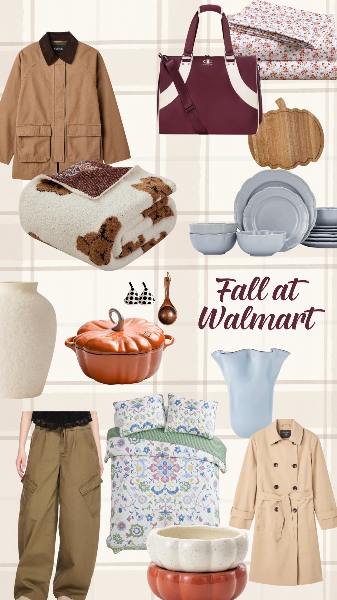 A few of my fave Walmart fall finds! The teddy bear throw blanket is adorable and the blue vase is calling my name.

#LTKcanada #LTKfall #LTKhome