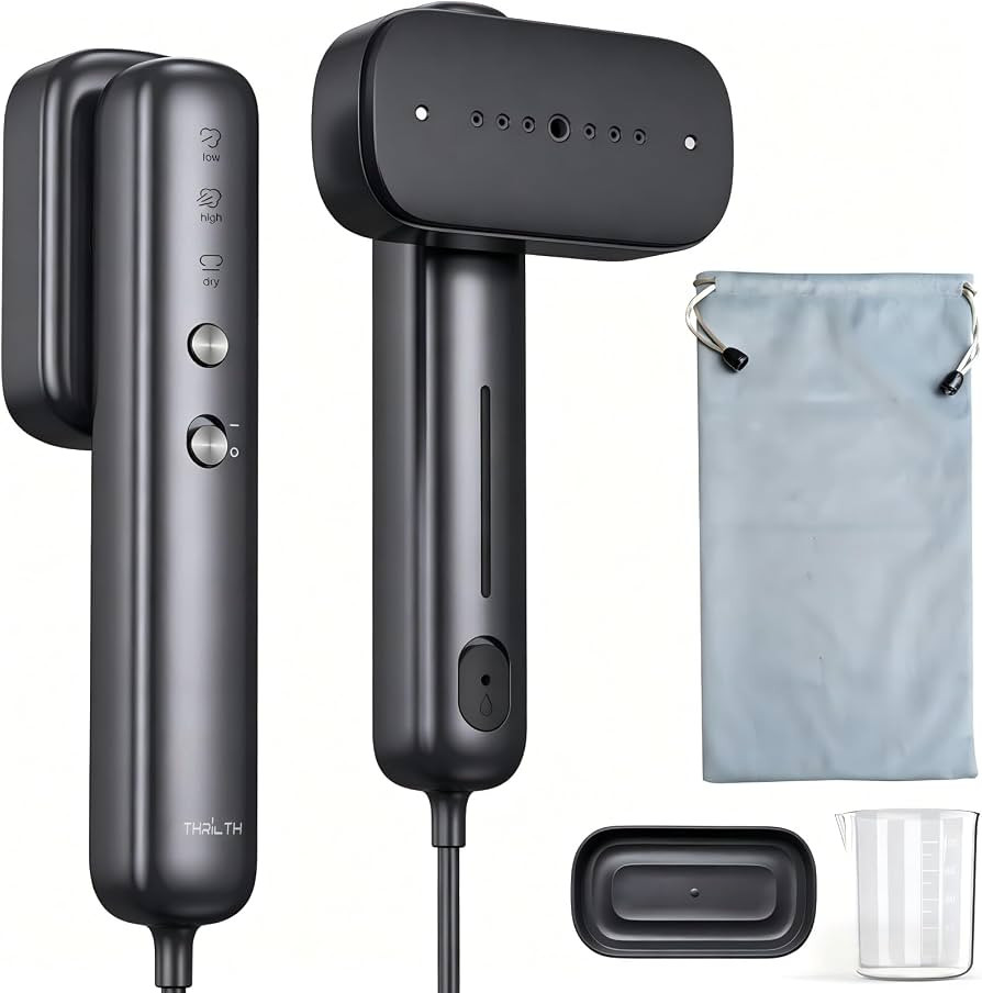 Global Travel Steamer for Clothes, Dual Voltage 2-in-1 mini-Steamer & Iron | Amazon (US)