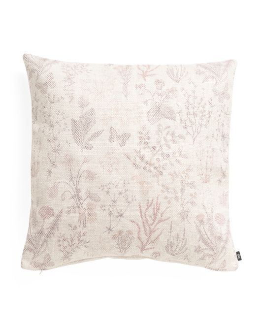 Made In Poland 22x22 Floral Printed Pillowcase | Marshalls