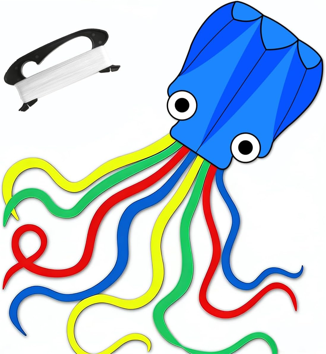 xiaoyaojinBrand Kite for Kids & Adults, Large Beach Kite with String Reel - Easy Fly for Beginner... | Amazon (US)