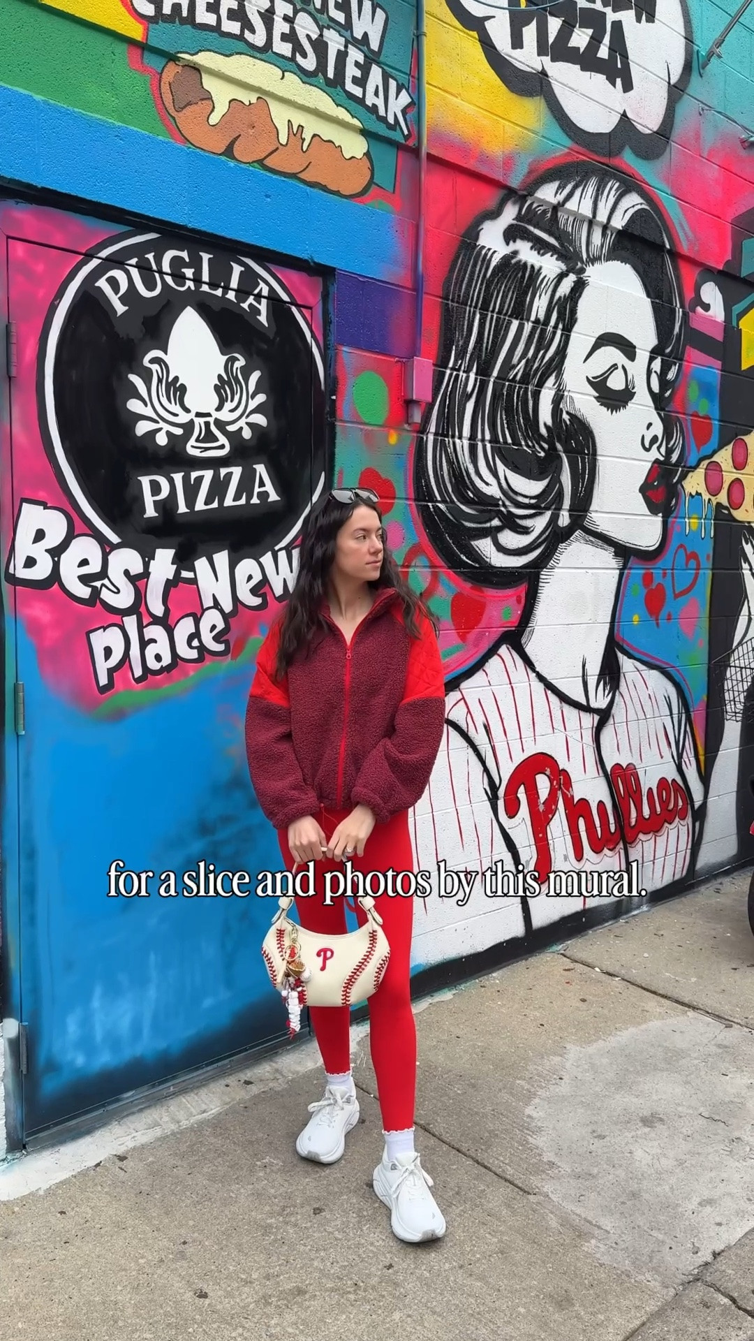 A very Philly Thursday @pugliapizzaphilly. 🍕⚾️ 

Romanticizing game day lunch today by grabbing a slice at my favorite spot. Honestly, the walk here was the real highlight, I got three compliments on my purse before I even reached the door.

I’ve been looking for gear that feels elevated but still shows team spirit, and this @montanawestsports bag is it. They are an official MLB licensee, so the craftsmanship is amazing (the stitching detail is 10/10).

If you’re a real Phillies fan, you definitely need this one in your rotation, but they have tons of other teams available on their site if you’re looking for your own city.

✨ Code: RACHEL10 for a discount! 

#gameday_goods #phillies #phillyfoodie #mlbstyle #philadelphia

#LTKdayinmylife #LTKSeasonal #LTKPetite