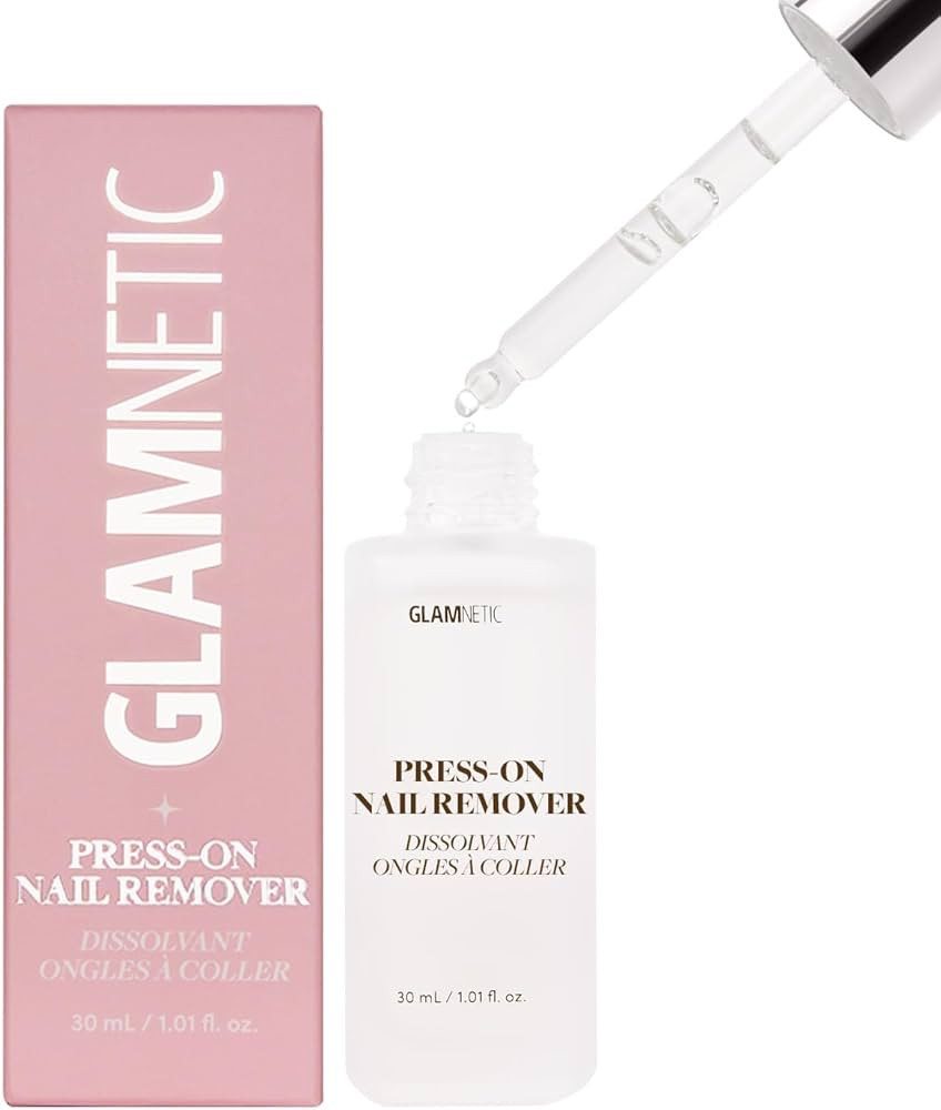 Glamnetic Press On Nail Remover | Odorless, No Acetone, Gentle Press-On Nail Remover Serum for Fa... | Amazon (US)