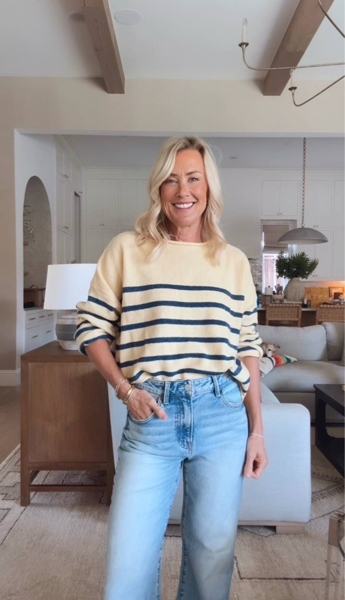 Living for this adorable oversized sweater! Will be perfect on its own or around the shoulders for an added layer.

#LTKootd #LTKSeasonal #LTKOver40