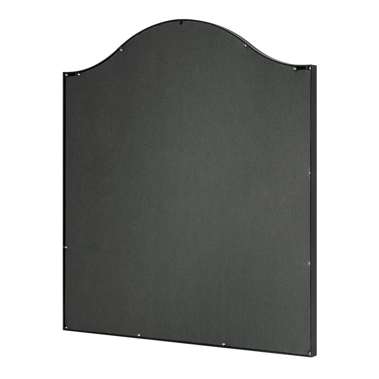 Home Decor Collection Crystal Art Gallery Traditional Framed Glass Arch Mirror, Black - Walmart.c... | Walmart (US)