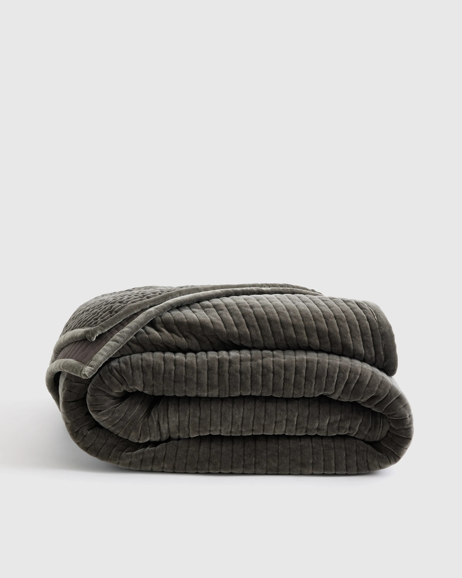 Cotton Velvet Channel Quilt | Quince