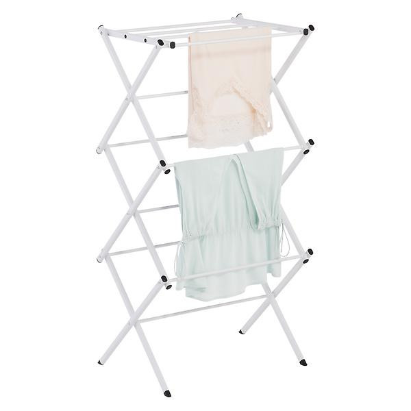 Compact Accordion Clothes Drying Rack | The Container Store