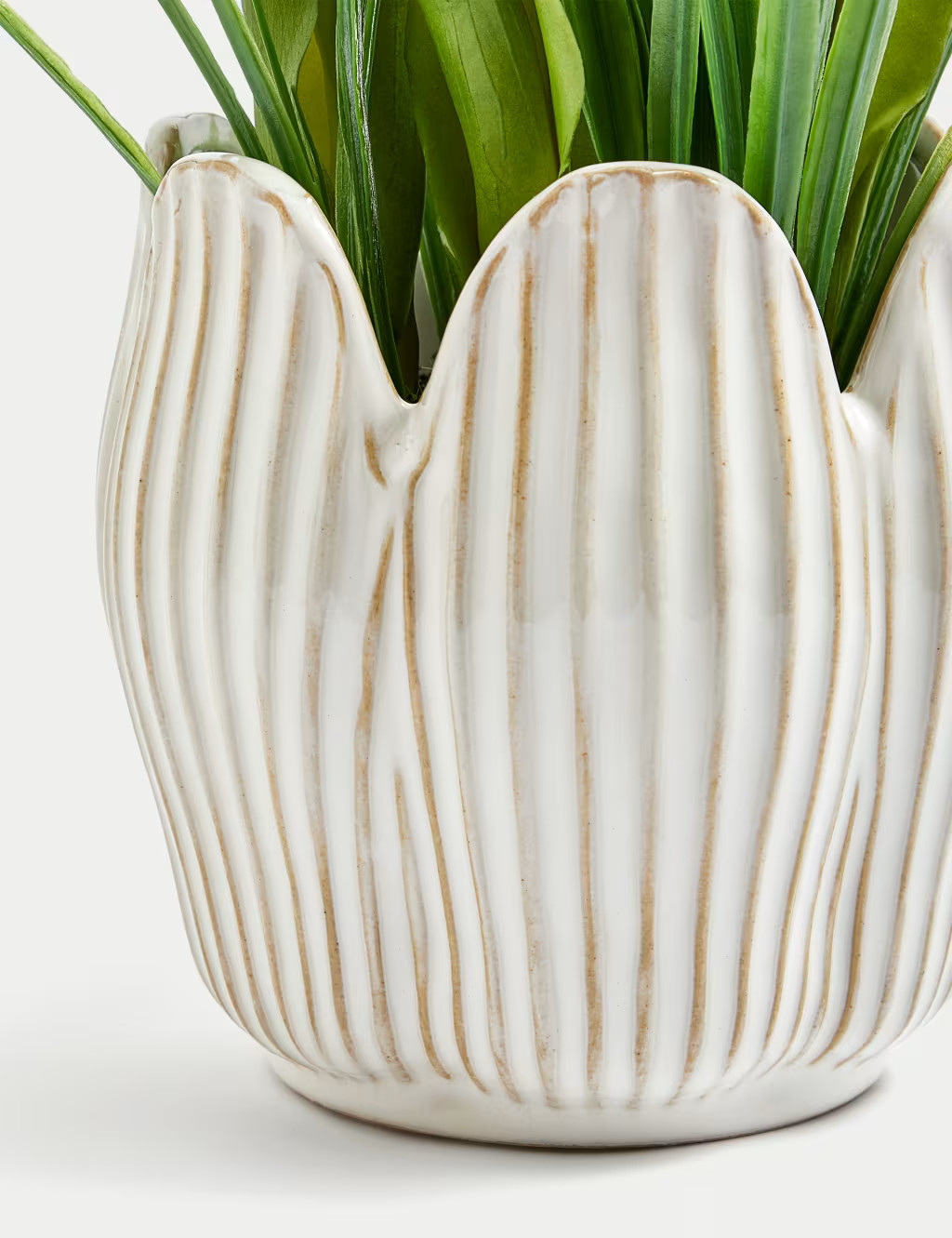 Artificial Tulip Plant in Ceramic Pot | Marks & Spencer (UK)