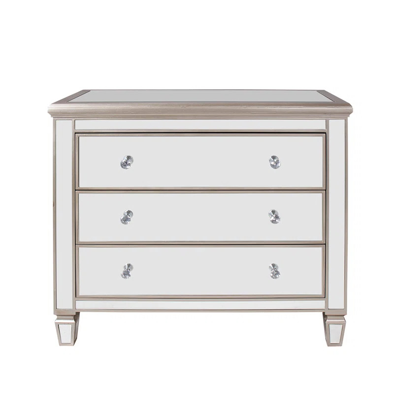Laurine 3 Drawer Accent Chest | Wayfair North America