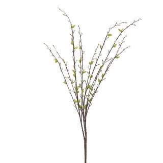 Vickerman 36 in Gray Artificial Pussy Willow Leaf Stem | The Home Depot