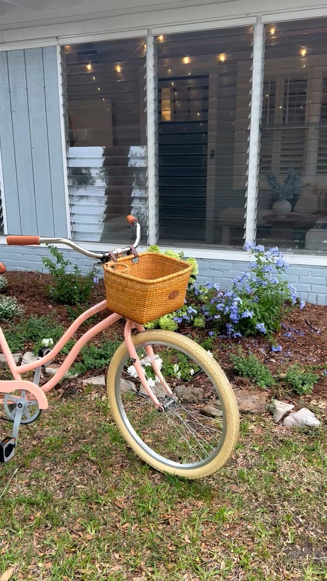Wicker bike basket on pink beach cruiser…

#LTKActive #LTKSeasonal #LTKSaleAlert