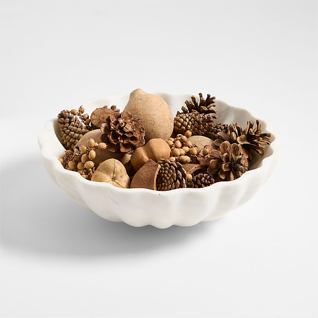 Walk in the Woods Dried Decorative Bowl Filler | Crate & Barrel | Crate & Barrel