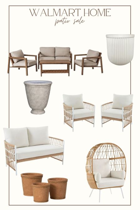 It’s my favorite season! Patio season! So many great patio sets and planters on sale at Walmart! My patio set is from Walmart and it’s amazing! 

#LTKhome #LTKSeasonal #LTKsalealert