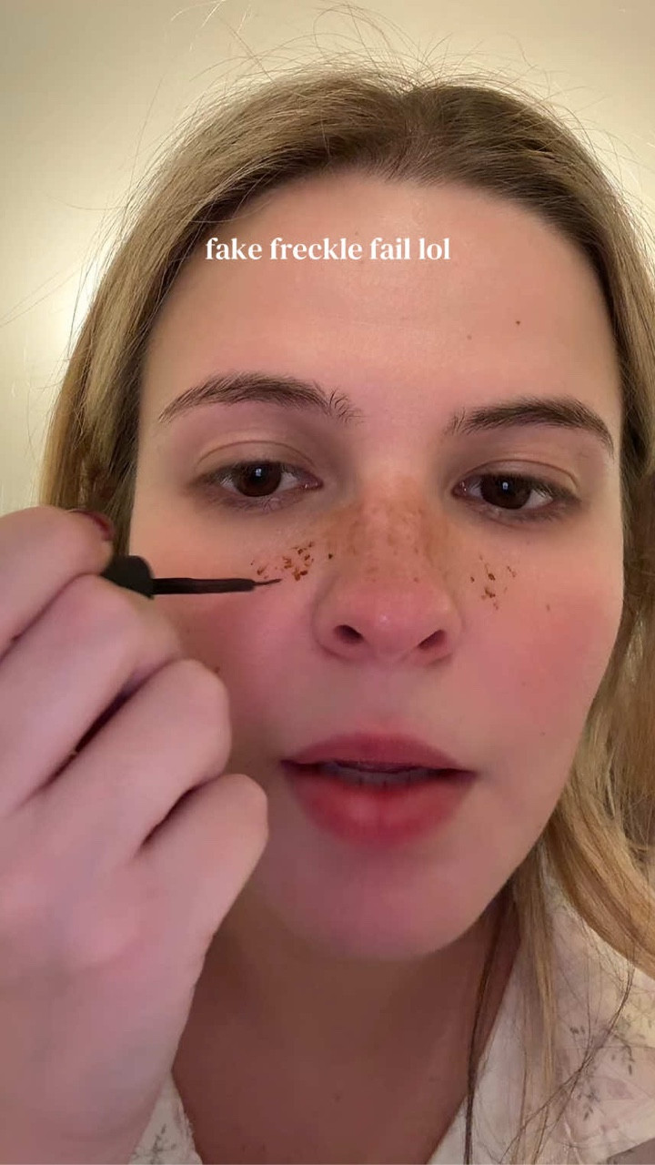 why can’t I just be a cool girl with fake freckles

#LTKgrwm #LTKBeauty #LTKdayinmylife