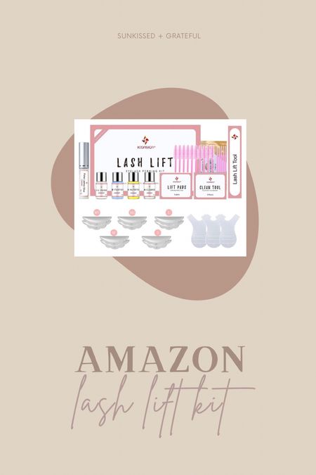 Amazon lash lift kit. $22 for amazing curls!!! 

#LTKbeauty #LTKunder50