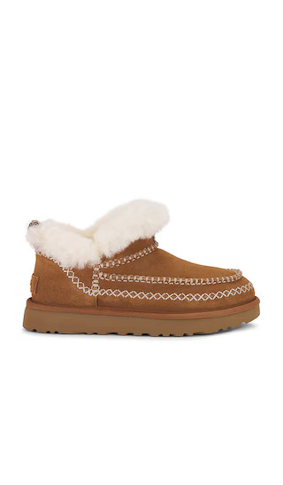 Classic Ultra Mini Alpine Boot in Chestnut | Revolve Clothing (Global)