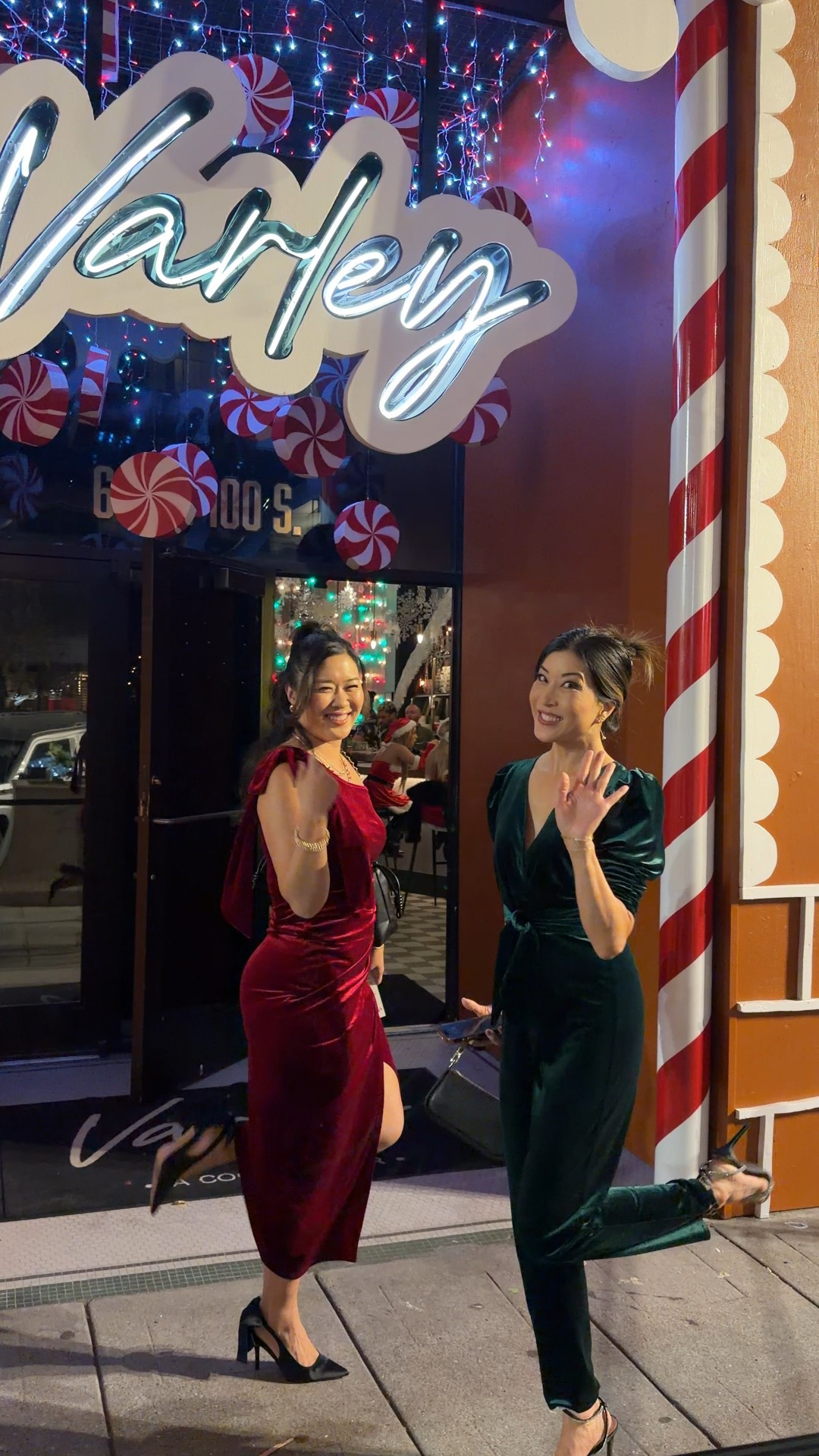 Chic, Classy Glam Holiday Outfits 
Velvet Dress and Jumpsuit 

#LTKHoliday #LTKOver40