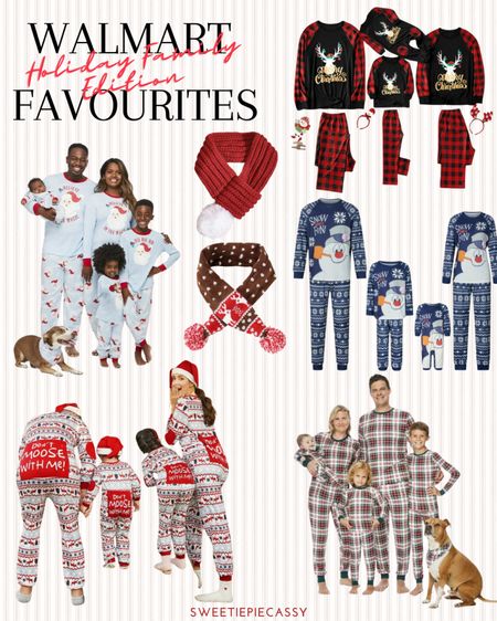 Walmart: Holiday Family Pj’s ✨💤 

Tons of options, styles & aesthetics for your whole family… pets included and all for under $50! You can mix & match for mom & dad, couples, kids & babies only or make it a gift for friends and the rest of your family! Make sure to check out ‘CHRISTMAS ‘23’ & ‘GIFT GUIDE ‘23’ highlights for more of my seasonal favourites!💫

#LTKstyletip #LTKHoliday #LTKfindsunder50