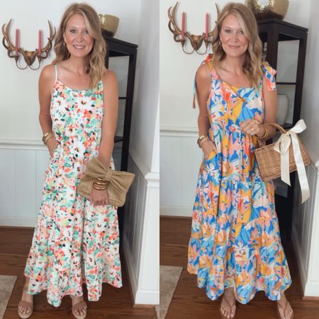 New floral maxi dresses from Amazon! In size M


#LTKfindsunder50 #LTKSeasonal #LTKstyletip