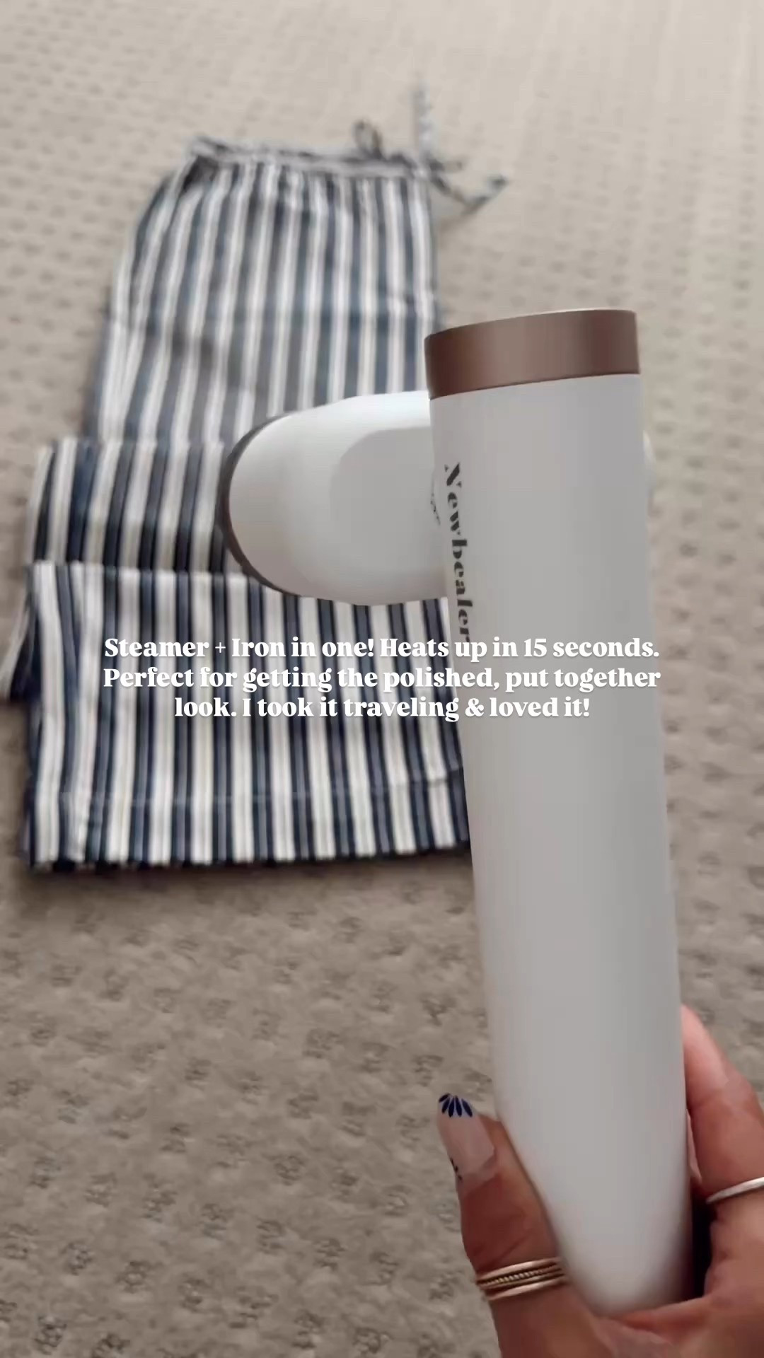 Steamer + Iron in one! 🙌🏼

#LTKSummerEdit #LTKStyleTip #LTKTravel