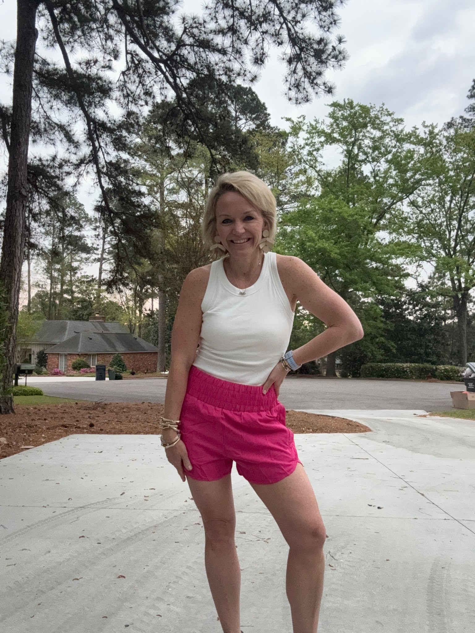 Perfect shorts & built in bra tank for summer heat ☀️☀️☀️

#LTKSeasonal #LTKgrwm #LTKdayinmylife