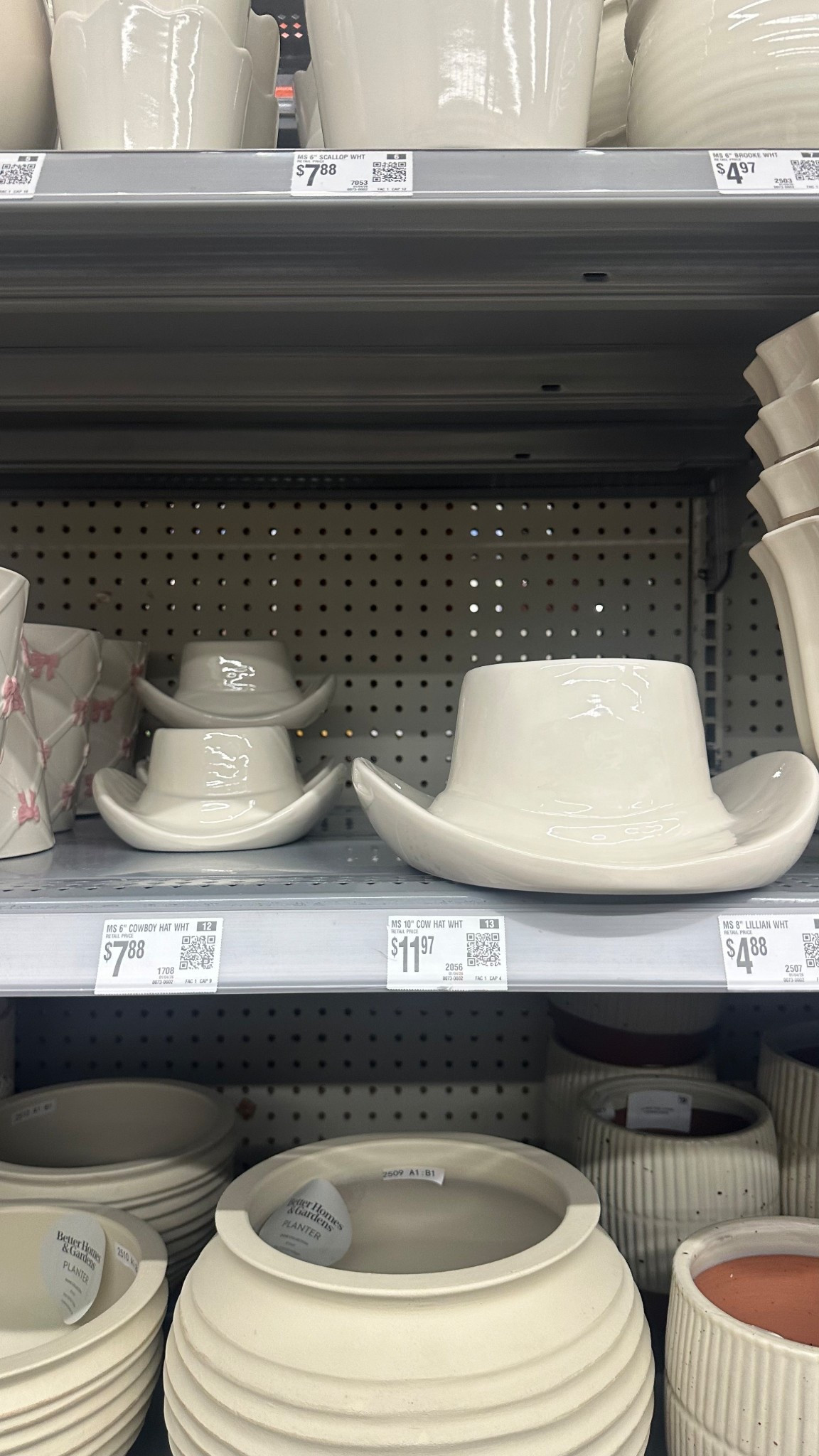 Y'all know these cowboy hat planters came home with me!!

#LTKHome #LTKSeasonal #LTKFindsUnder50