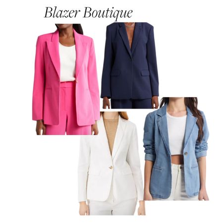 Blazer Boutique 

#LTKstyletip #LTKover40 #LTKSeasonal