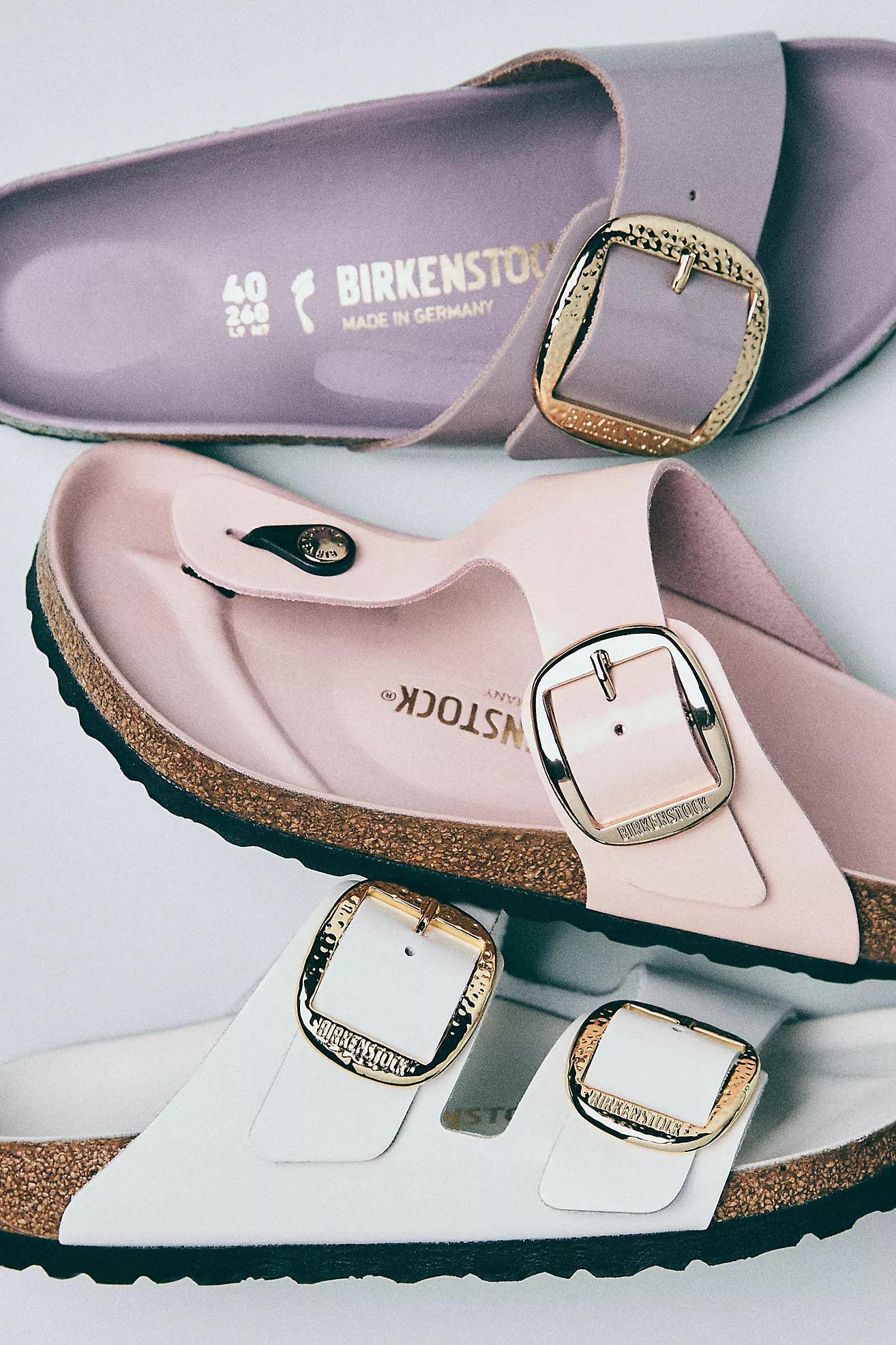 Birkenstock Gizeh Big Buckle High Shine Sandals | Anthropologie (US)