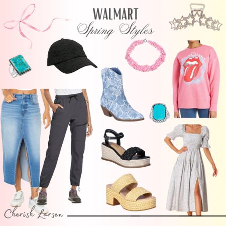 Walmart fashion spring finds! Almost everything under $35. Linked some jewelry, shoes, clothes, and more! 

#LTKsalealert #LTKfindsunder50 #LTKshoecrush