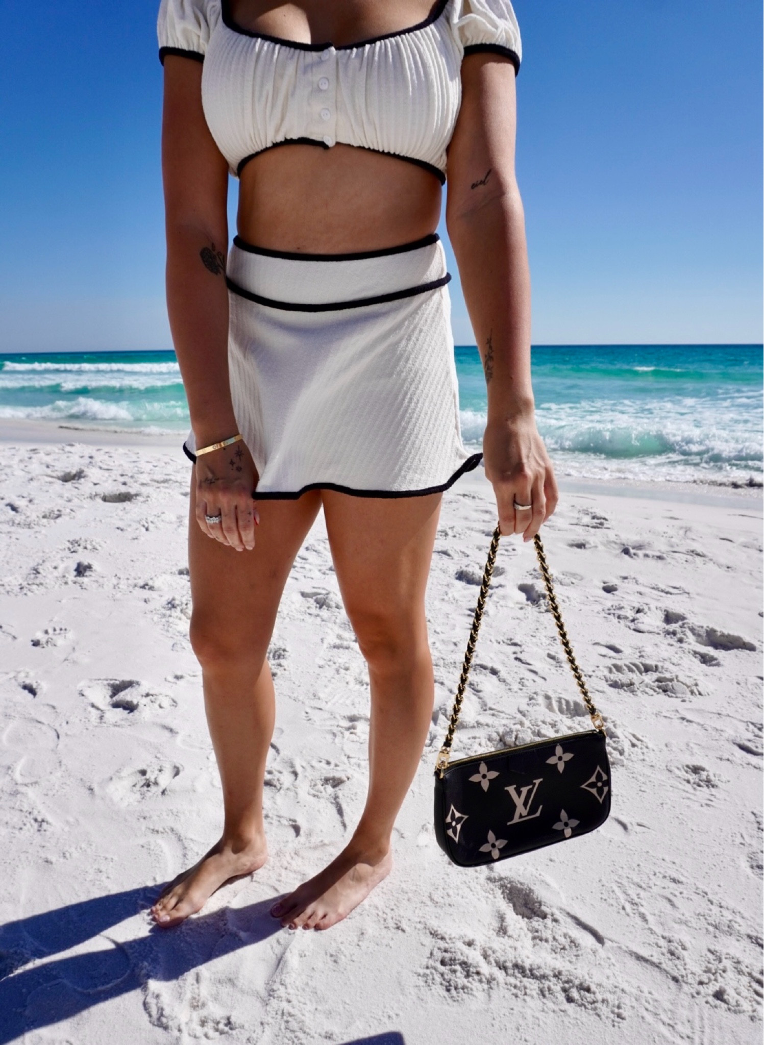 Had the privilege to go to the #Montceswim pop up and grabbed this Terry Set which is perfect for the days I just want to walk the beach and not wear a bikini, though now I want all the other terry! It is light weight and cool which I was pleasant surprised with. Wearing a small skirt and medium top! 🏝️ 

#LTKStyleTip #LTKTravel #LTKSwim