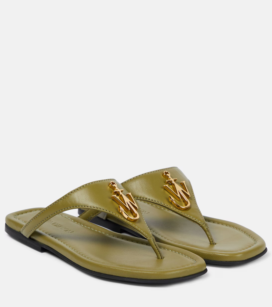 Anchor leather thong sandals | Mytheresa (US/CA)