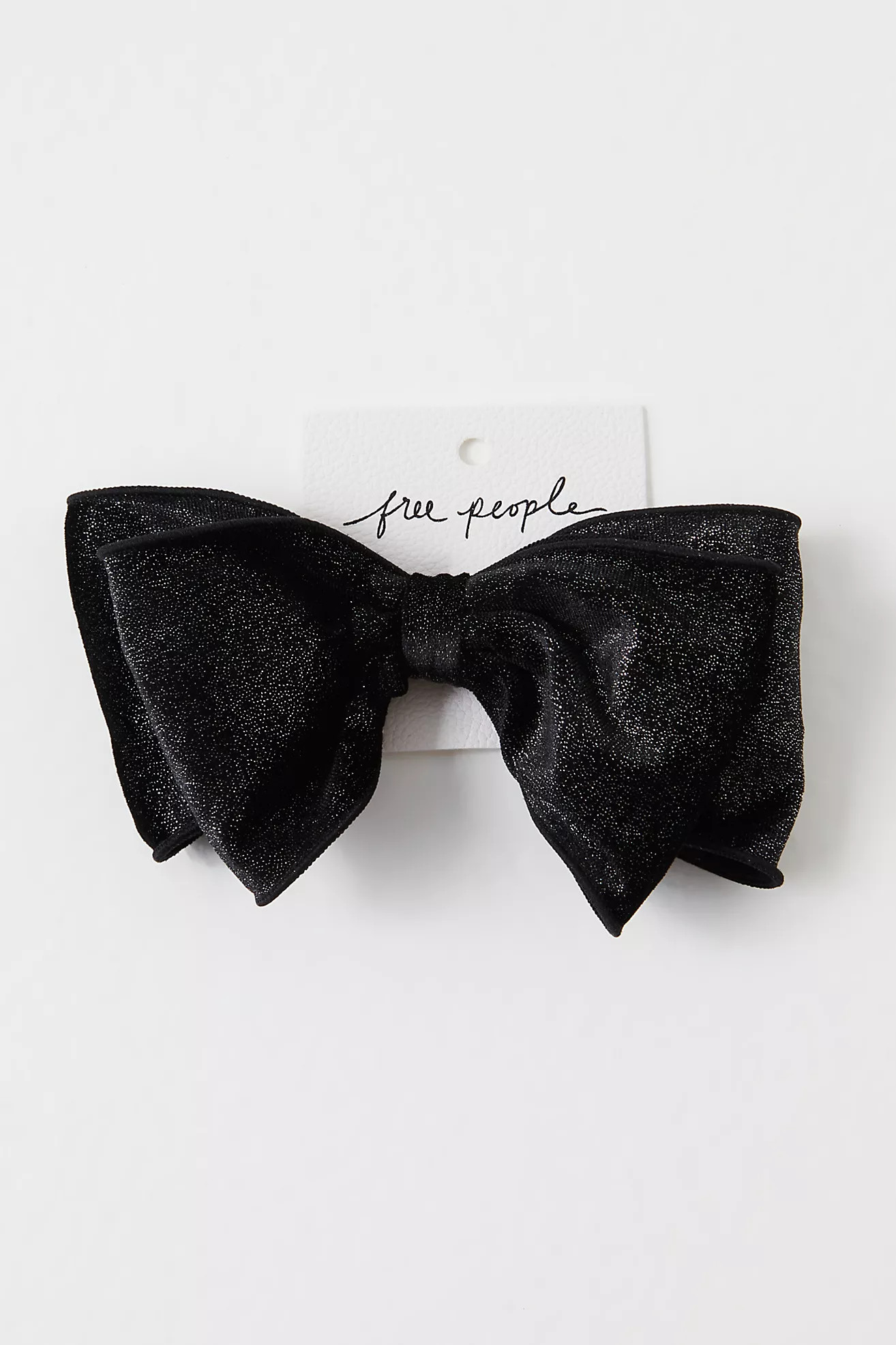 Oversized Velvet Marly Bow | Free People (UK)