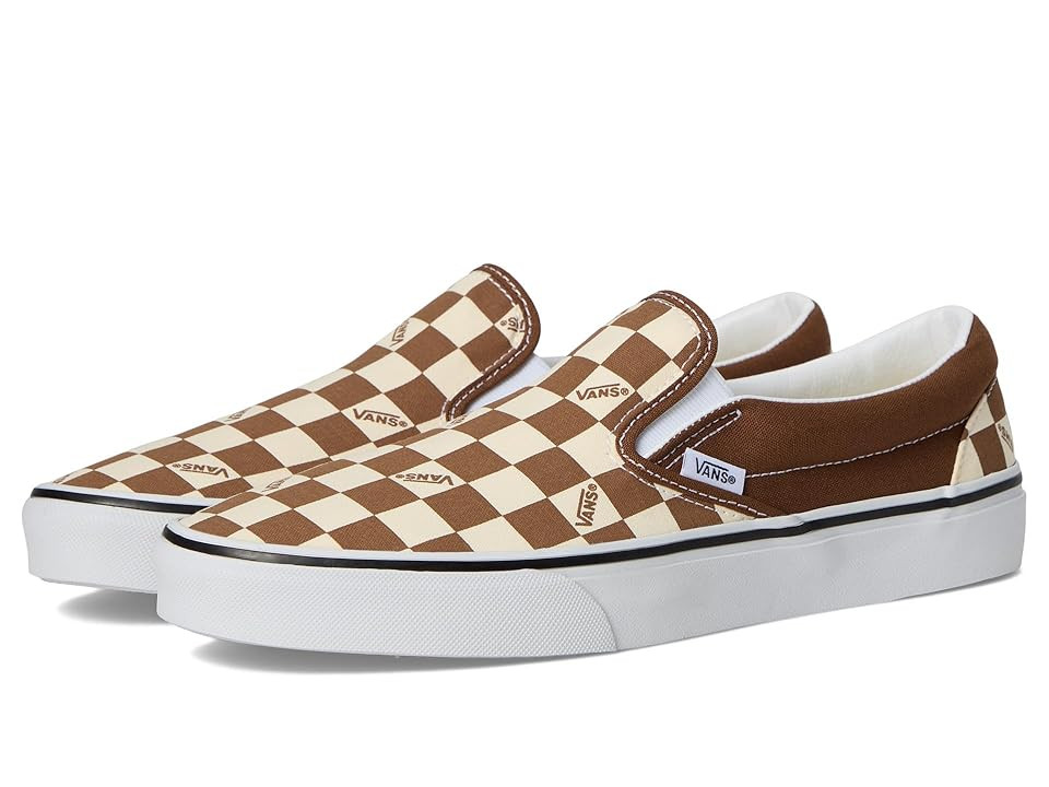 Vans Classic Slip-on Shoes Vans Check Dachshund : Men's 6.5 - Women's 8 Medium, Canvas | Zappos