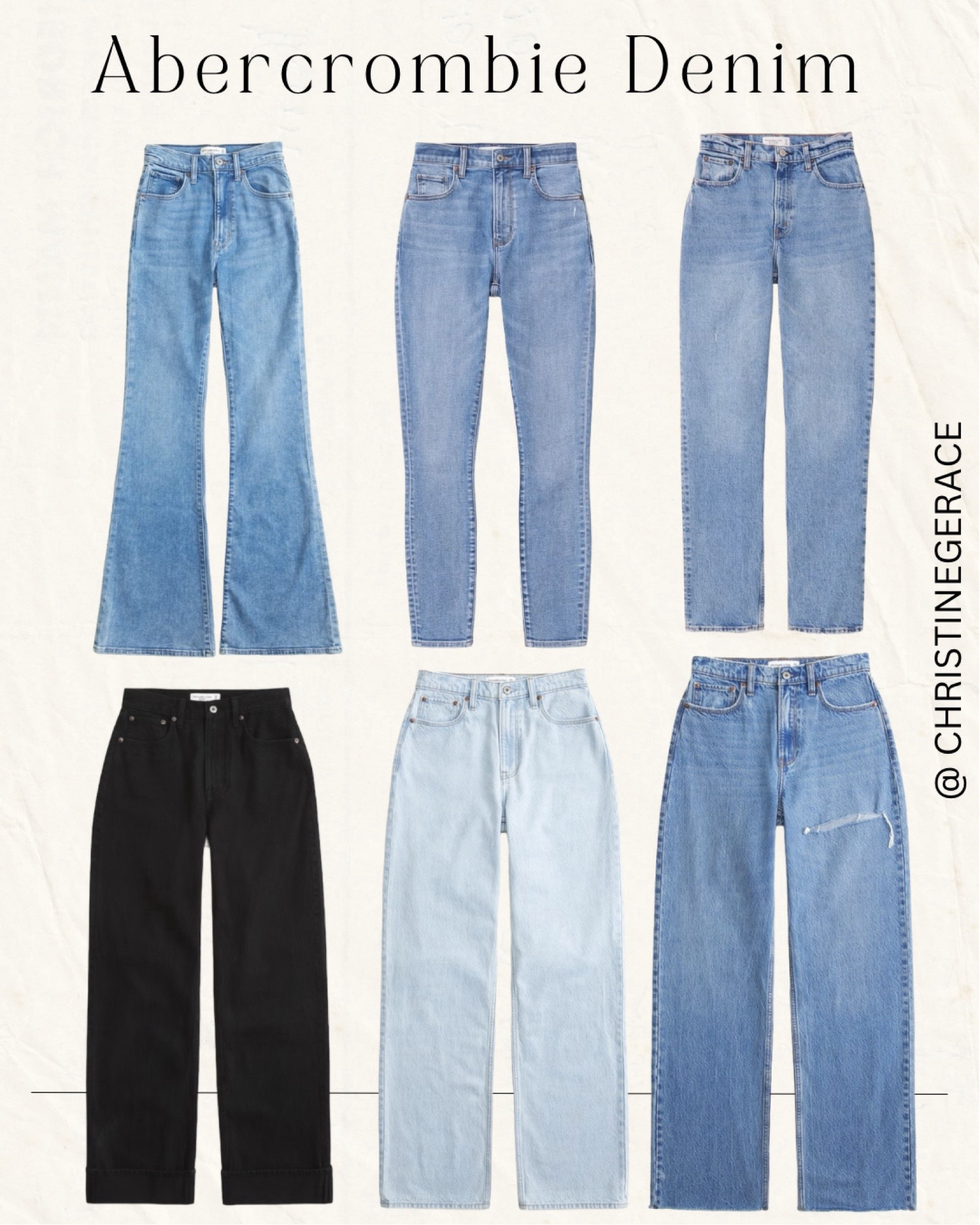 Abercrombie denim 25% off !! Use code SUITEAF for an extra 15% off ! 

#jeans #denim #abercrombiesales #christinegerace

#LTKStyleTip #LTKxAF #LTKSaleAlert